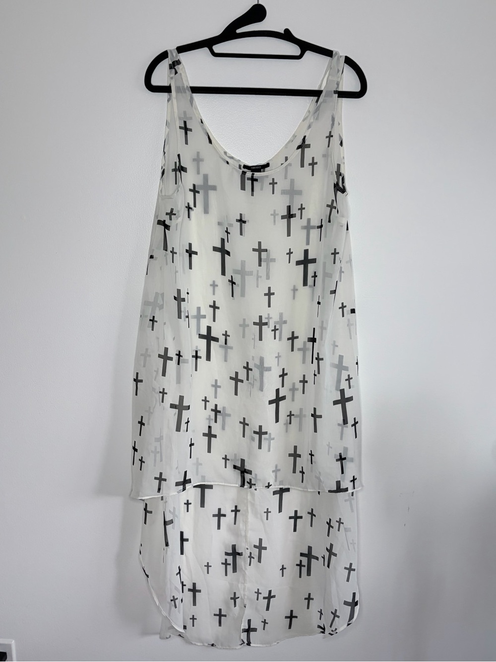 2014 style cross high low dress